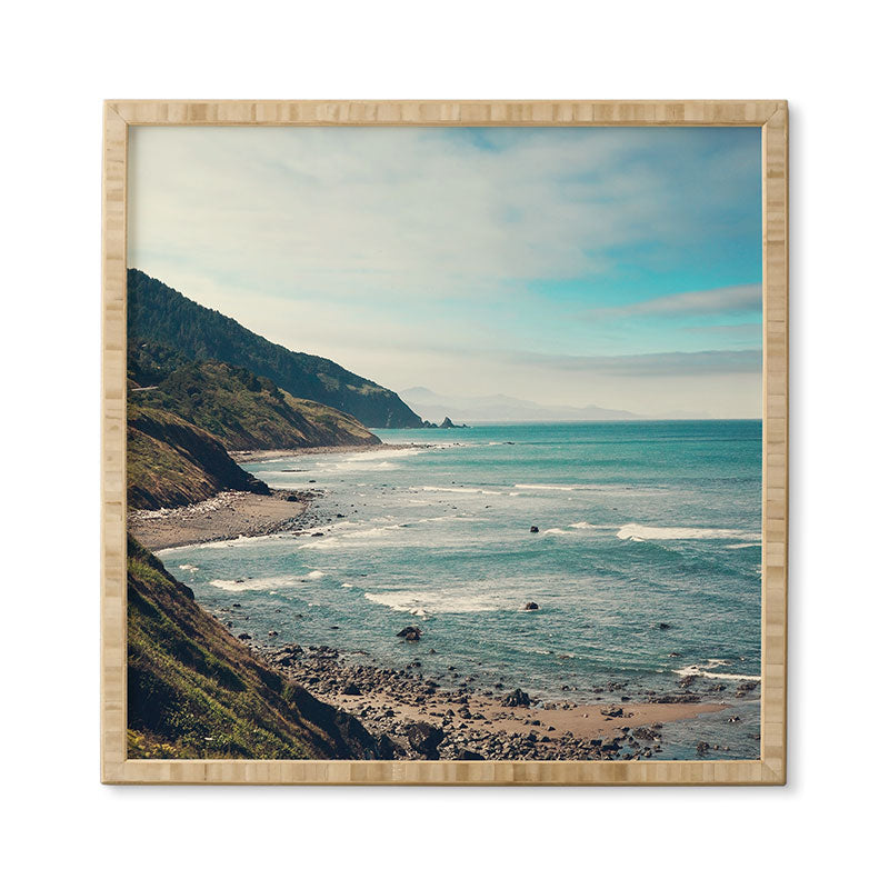 Catherine McDonald California Pacific Coast Highway Framed Wall Art