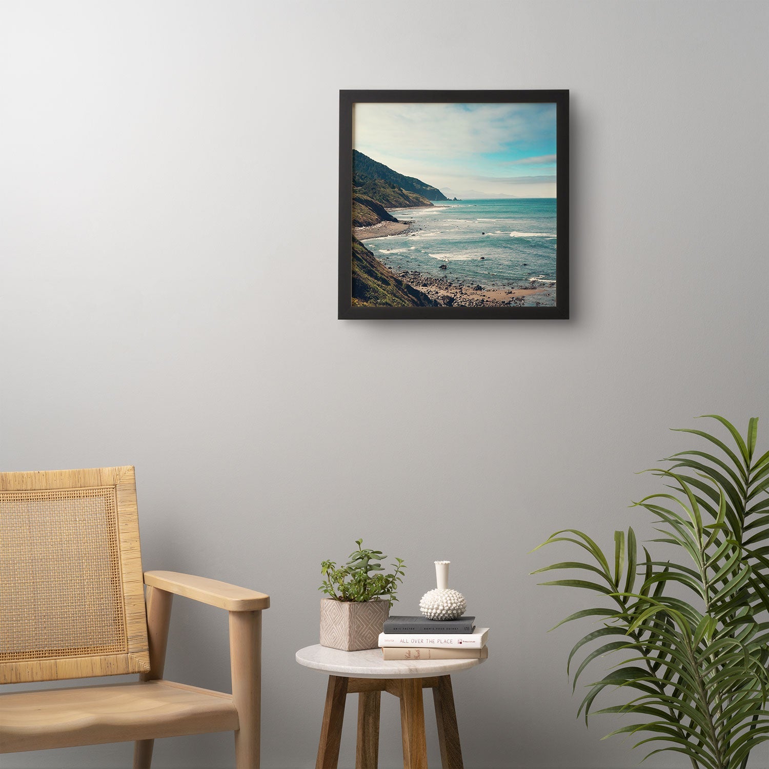 Catherine McDonald California Pacific Coast Highway Framed Wall Art