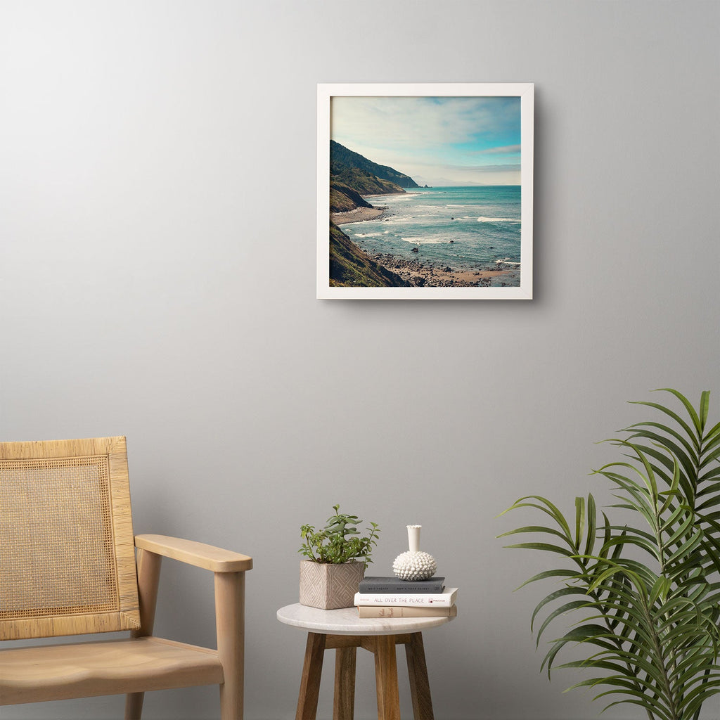 Catherine McDonald California Pacific Coast Highway Framed Wall Art