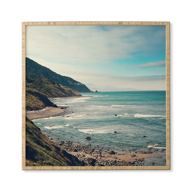 Catherine McDonald California Pacific Coast Highway Framed Wall Art