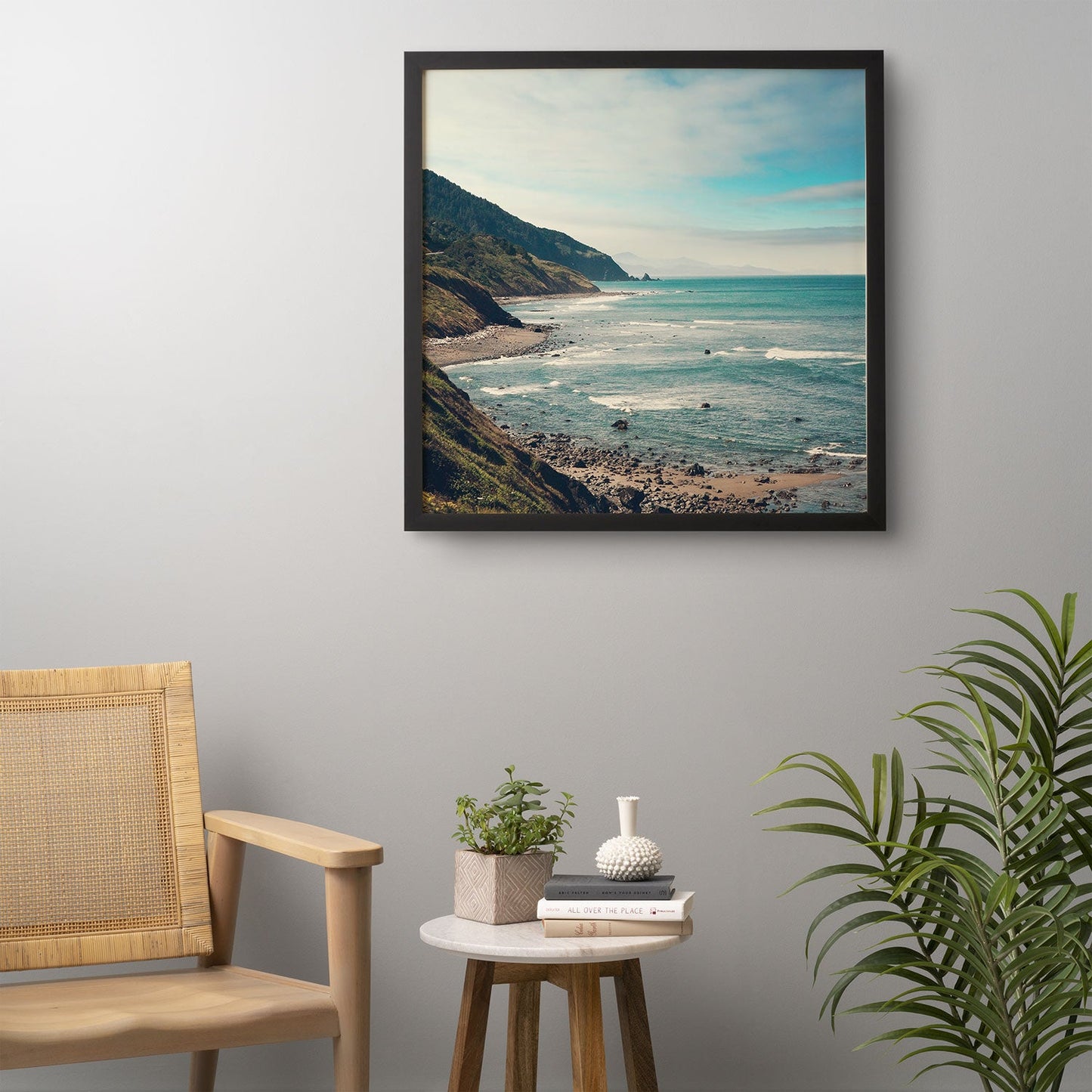 Catherine McDonald California Pacific Coast Highway Framed Wall Art