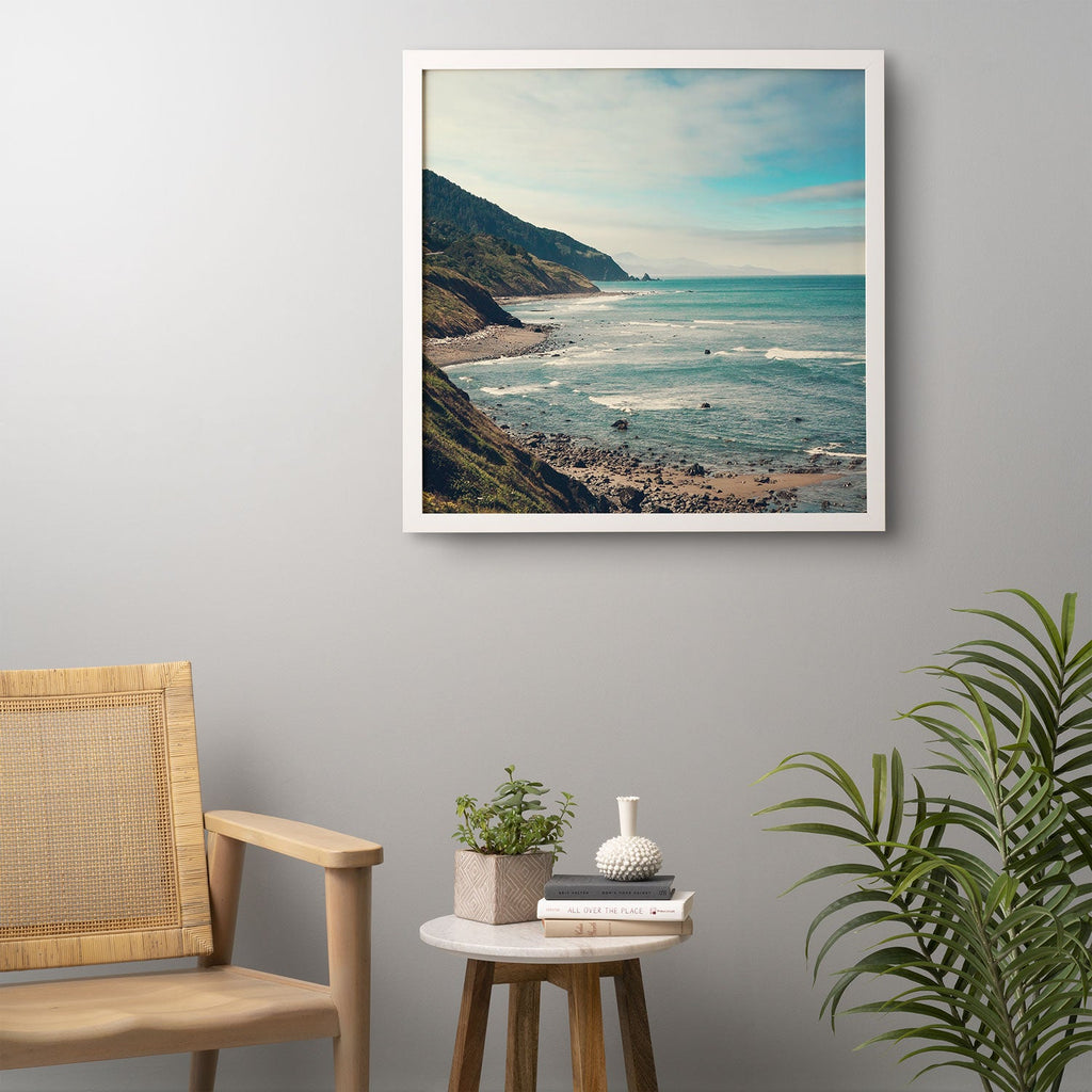 Catherine McDonald California Pacific Coast Highway Framed Wall Art
