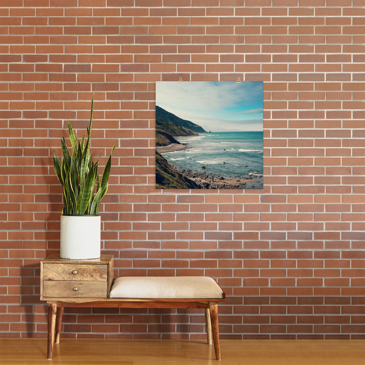 Catherine McDonald California Pacific Coast Highway Art Print
