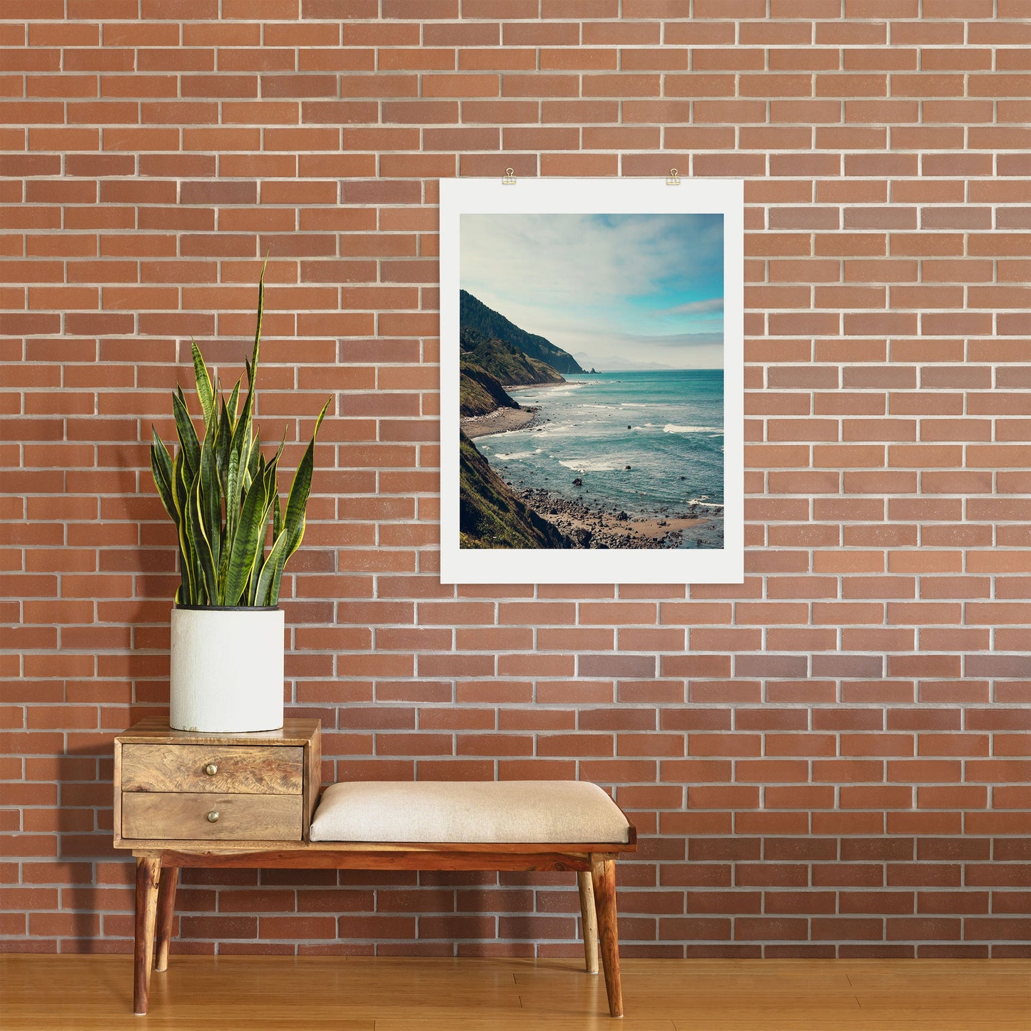 Catherine McDonald California Pacific Coast Highway Art Print