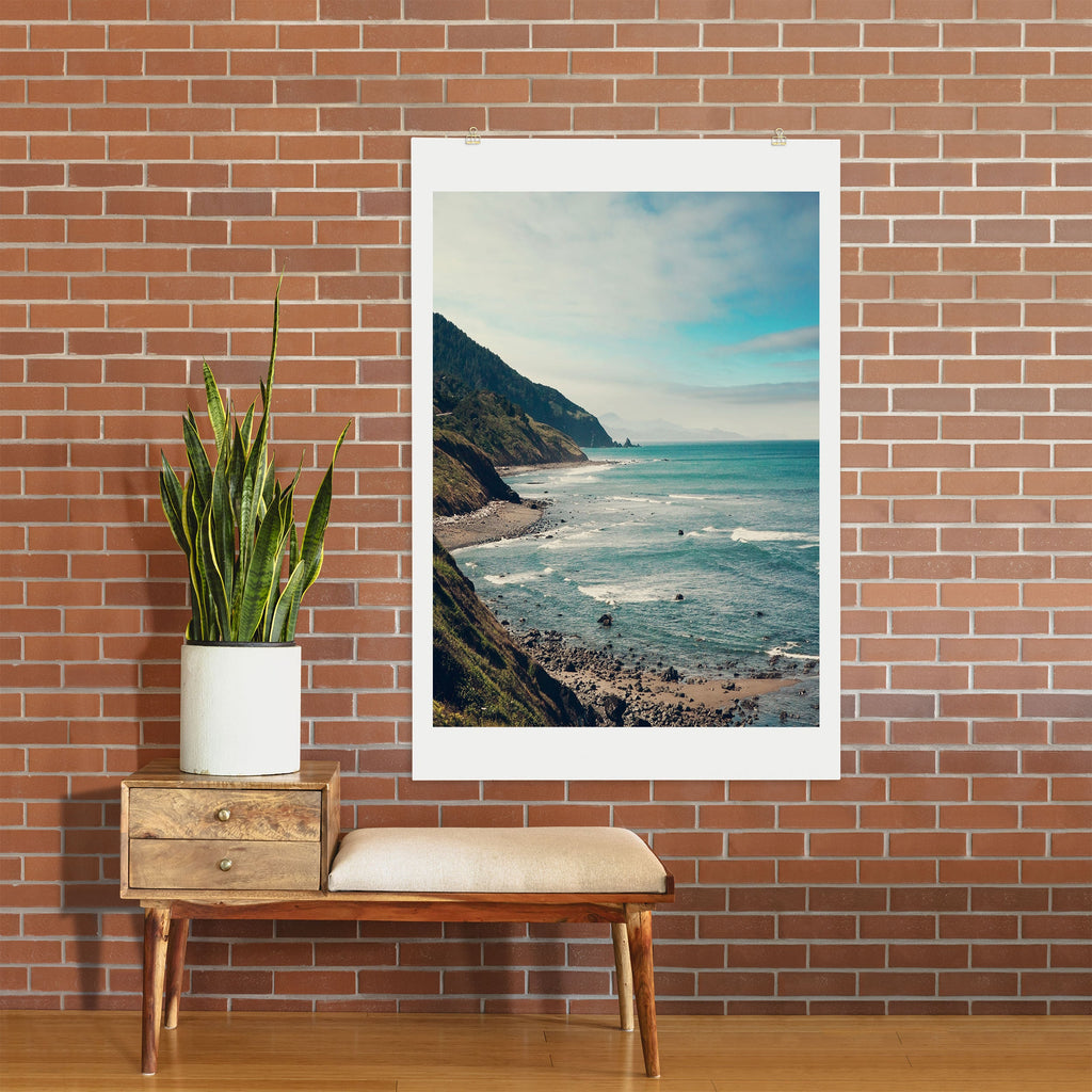 Catherine McDonald California Pacific Coast Highway Art Print