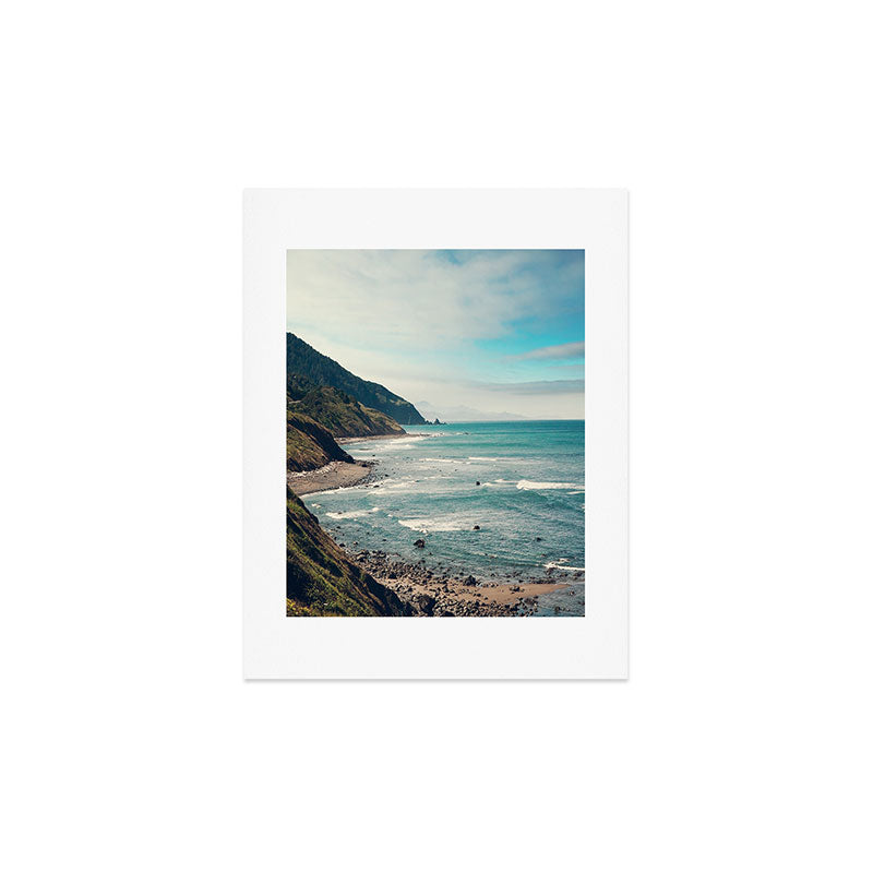 Catherine McDonald California Pacific Coast Highway Art Print