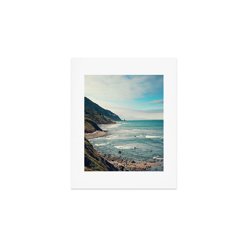 Catherine McDonald California Pacific Coast Highway Art Print
