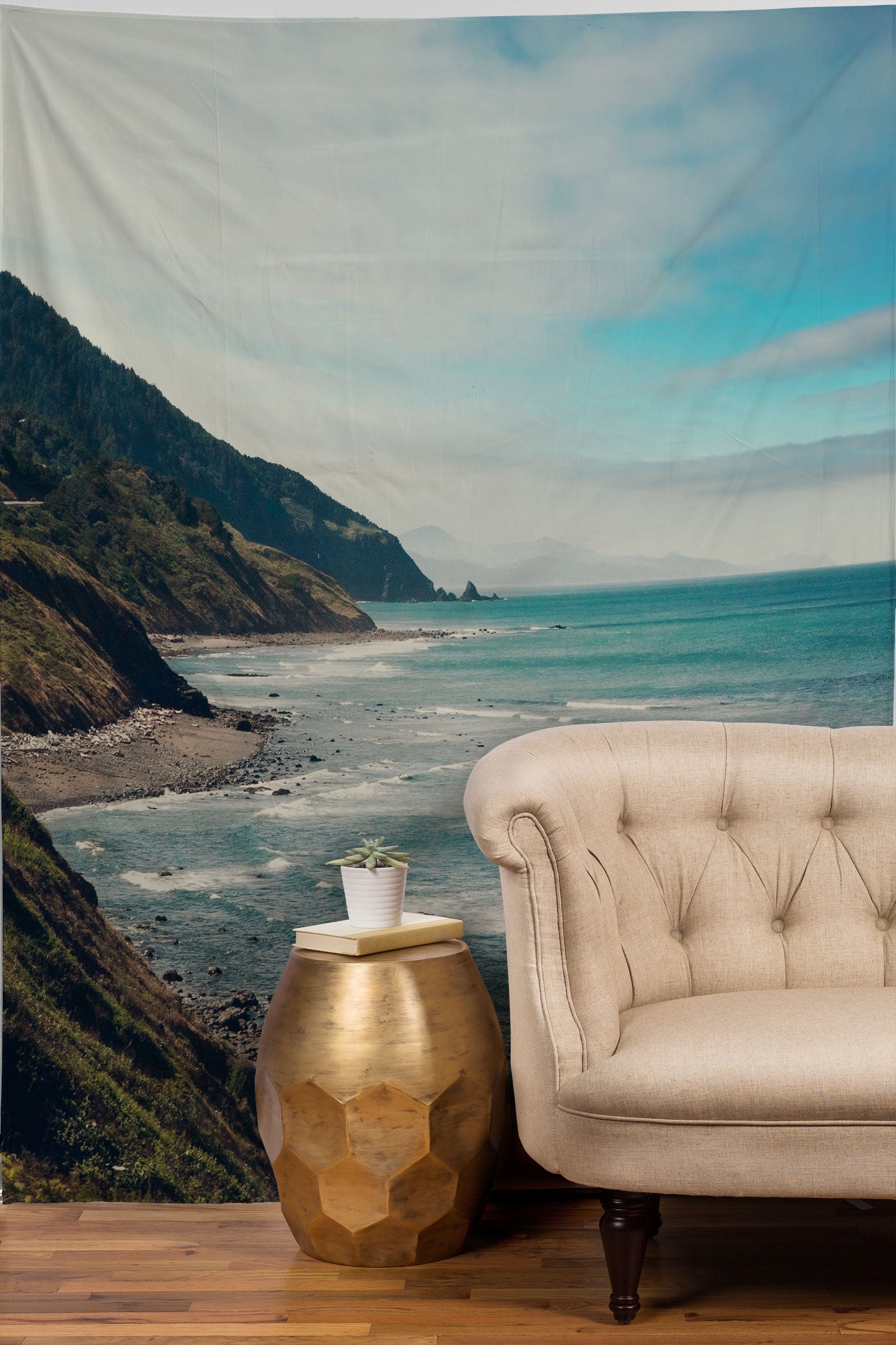 Catherine McDonald California Pacific Coast Highway Tapestry