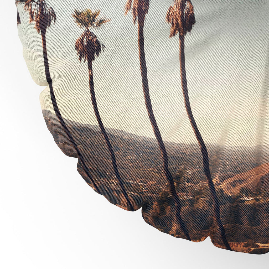 Catherine McDonald Hollywood Hills Floor Pillow Round