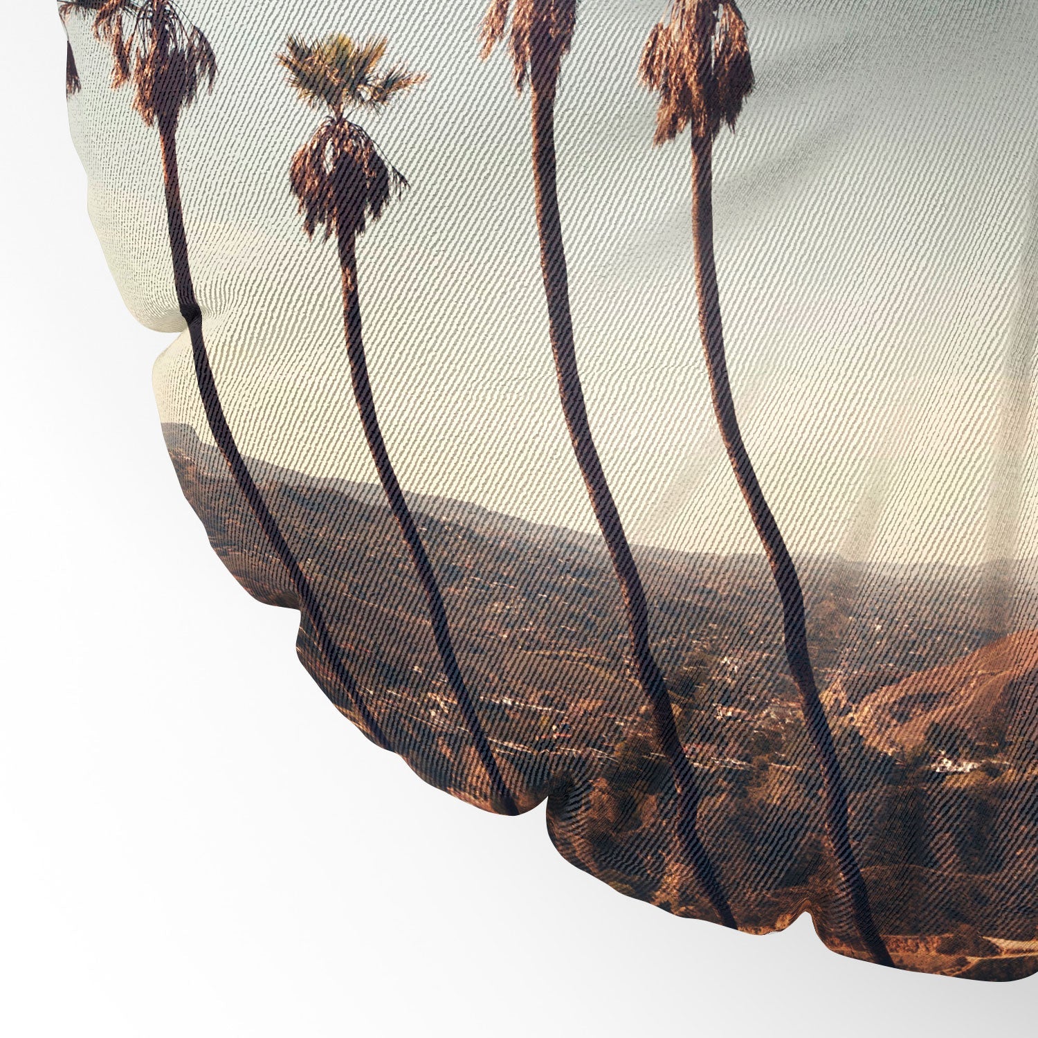 Catherine McDonald Hollywood Hills Floor Pillow Round