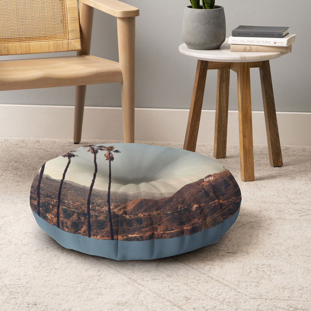 Catherine McDonald Hollywood Hills Floor Pillow Round