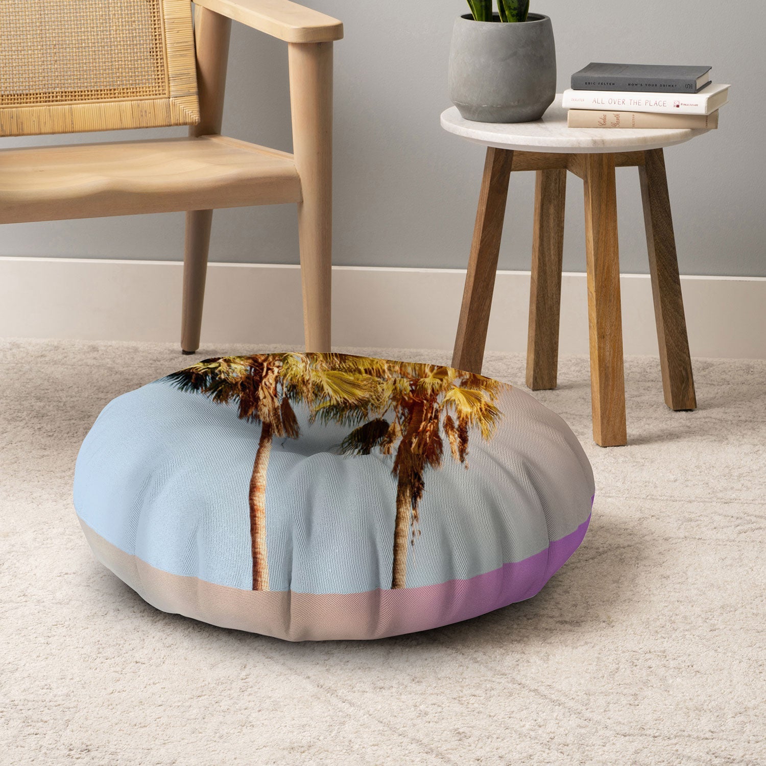 Catherine McDonald Pot of Golden State Floor Pillow Round