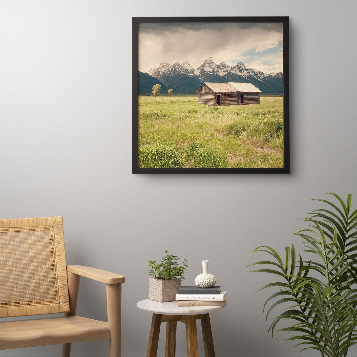 Catherine McDonald Summer In The Tetons Framed Wall Art