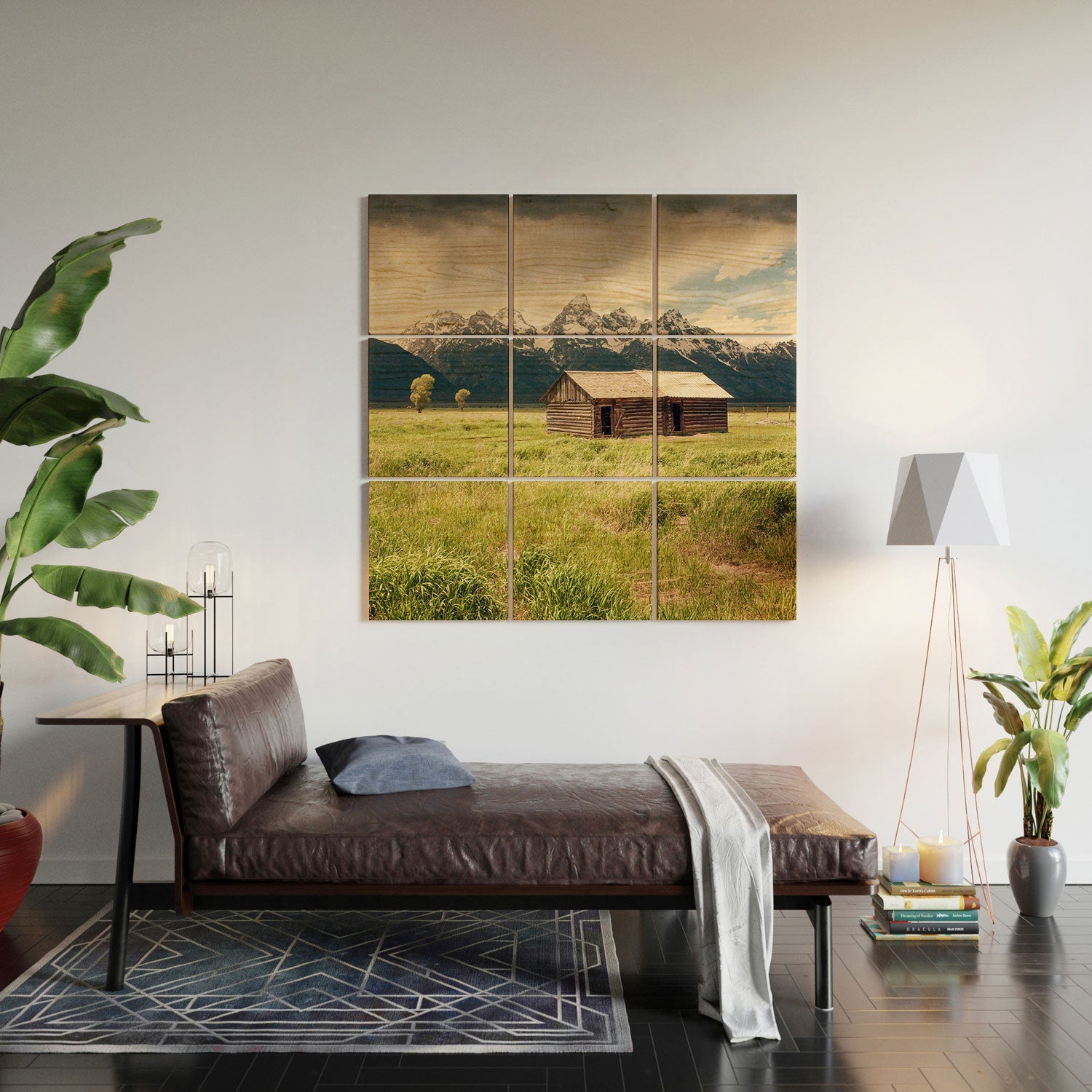 Catherine McDonald Summer In The Tetons Wood Wall Mural