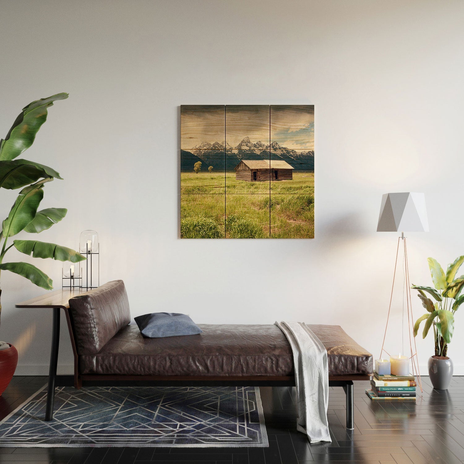 Catherine McDonald Summer In The Tetons Wood Wall Mural