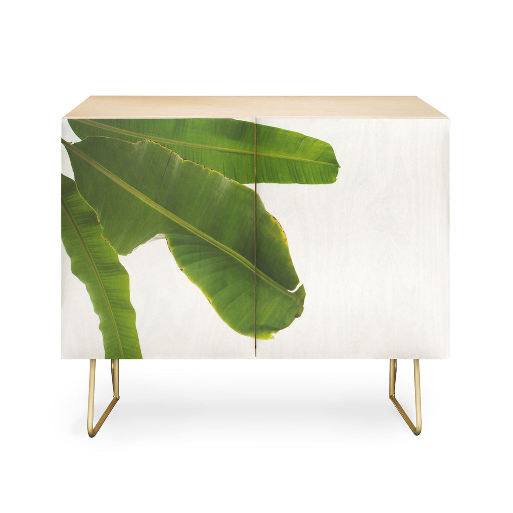 Catherine McDonald Tropical Banana Leaves Credenza