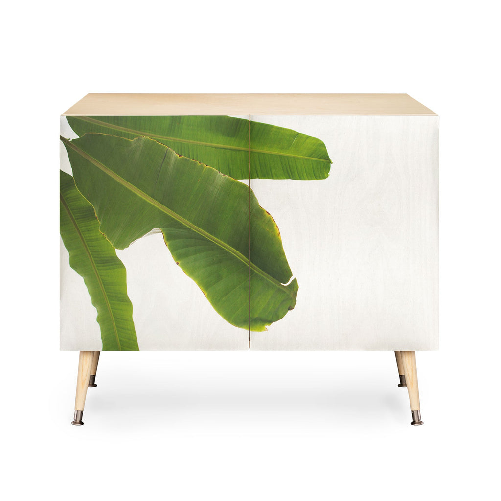 Catherine McDonald Tropical Banana Leaves Credenza