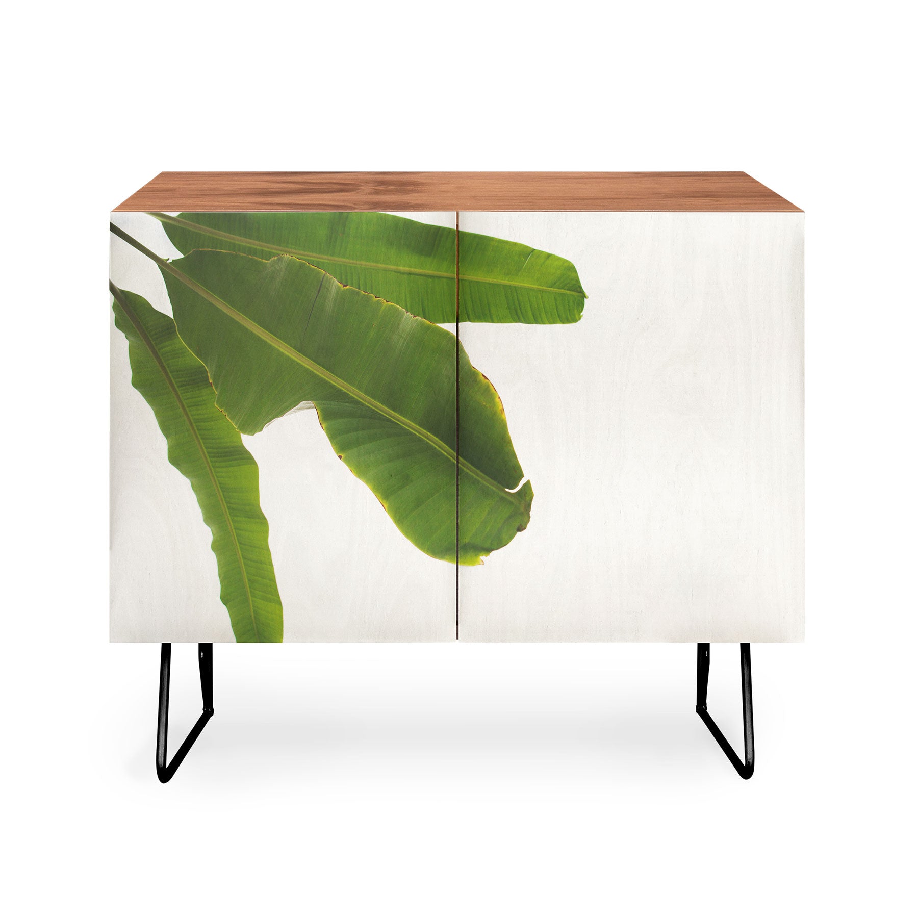 Catherine McDonald Tropical Banana Leaves Credenza