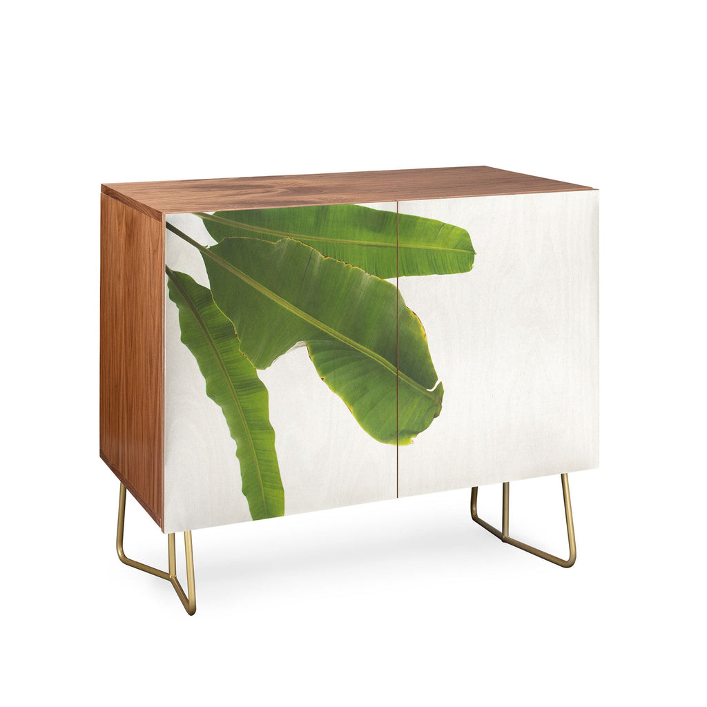 Catherine McDonald Tropical Banana Leaves Credenza
