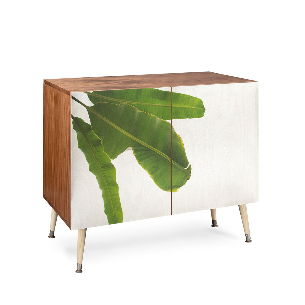 Catherine McDonald Tropical Banana Leaves Credenza