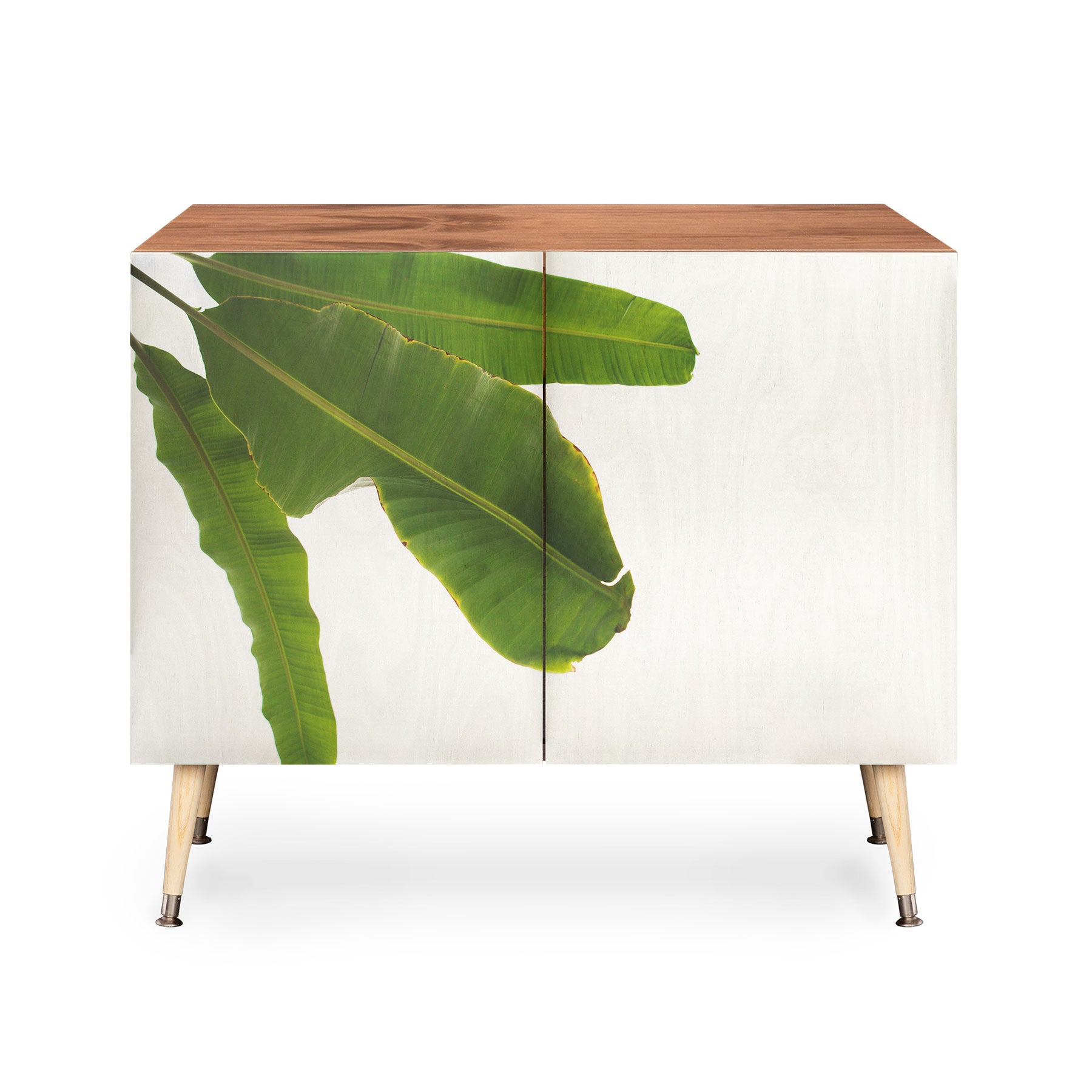 Catherine McDonald Tropical Banana Leaves Credenza