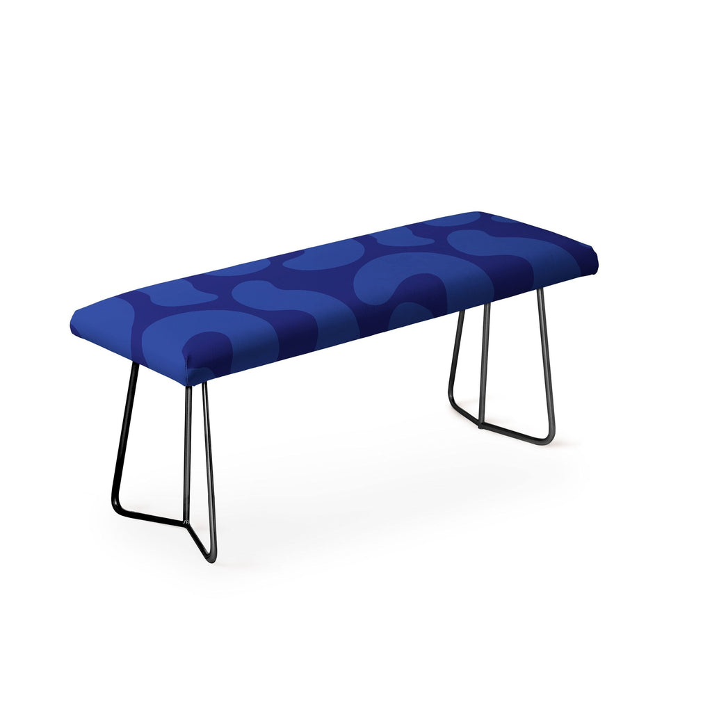 Camilla Foss Blue Pebble Bench