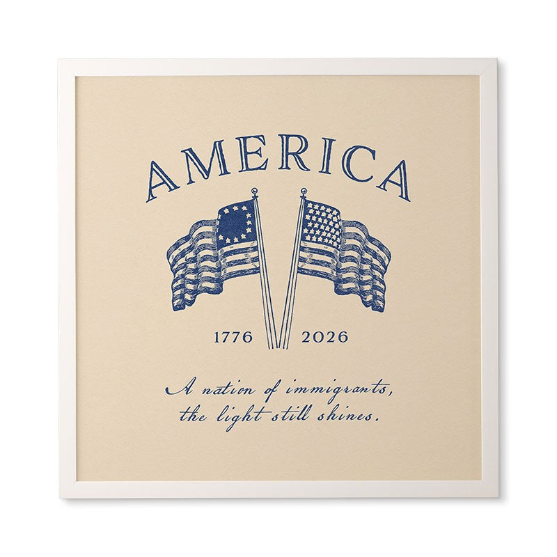 DENY Designs America250 Framed Wall Art