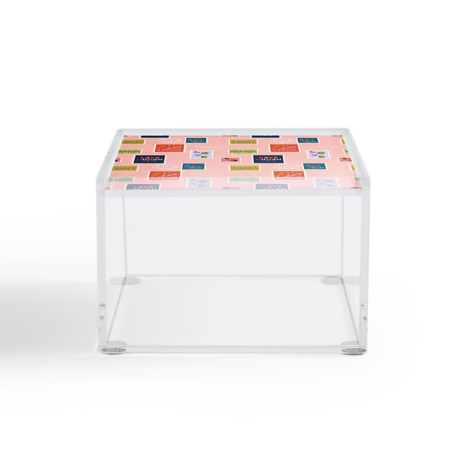 Design by Spark Love Human Made Stamps Acrylic Box