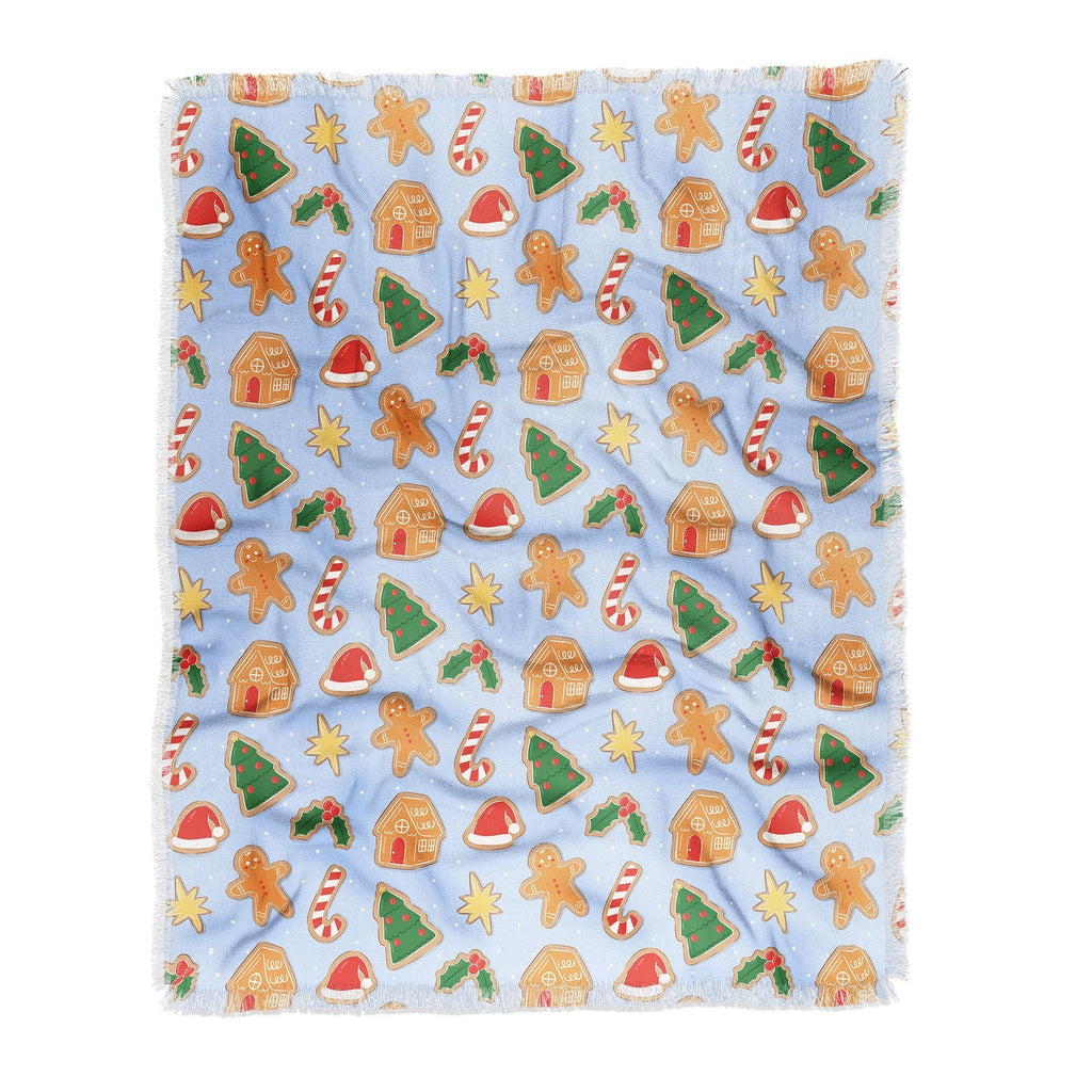 Love_Ryming Christmas Cookies Throw Blanket