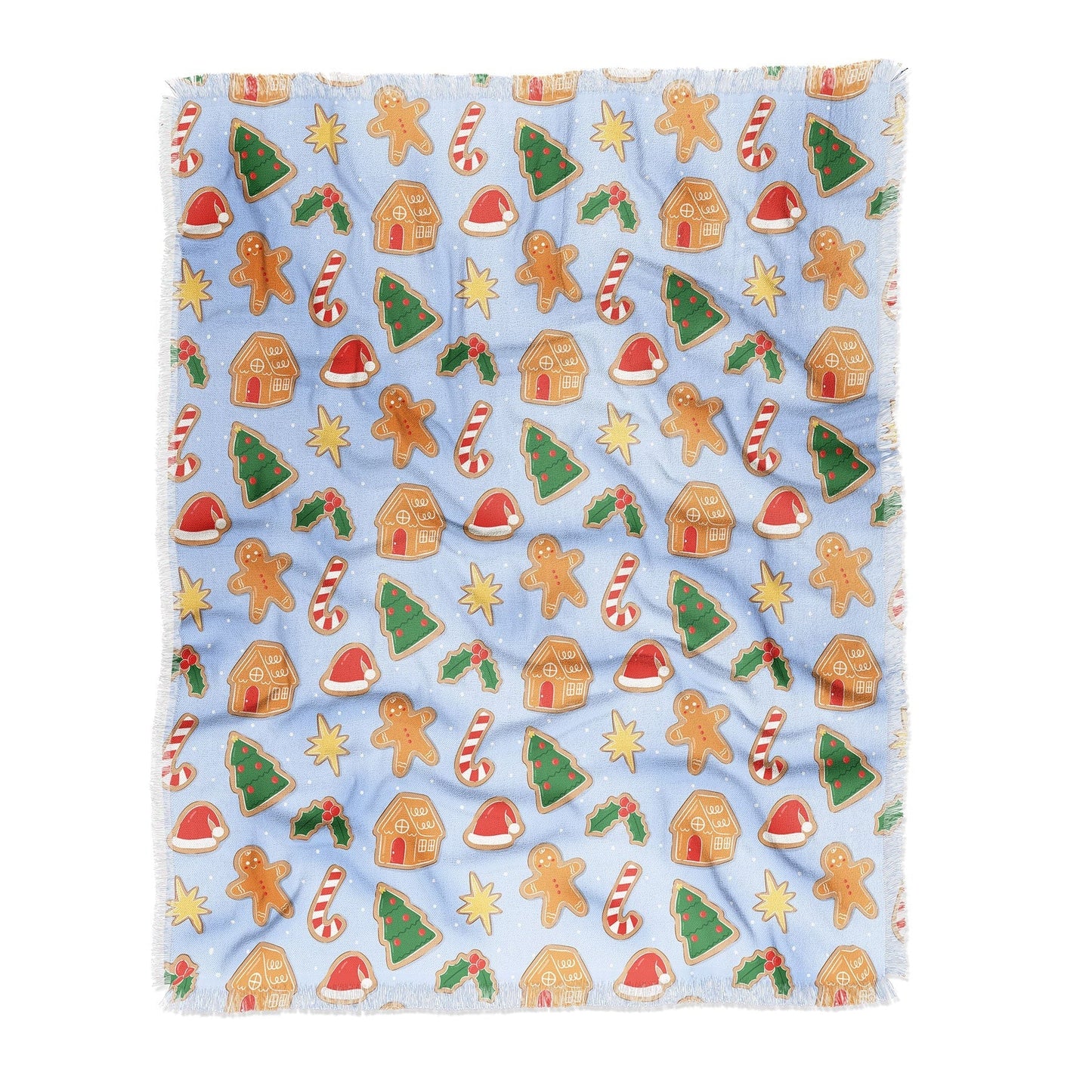 Love_Ryming Christmas Cookies Throw Blanket