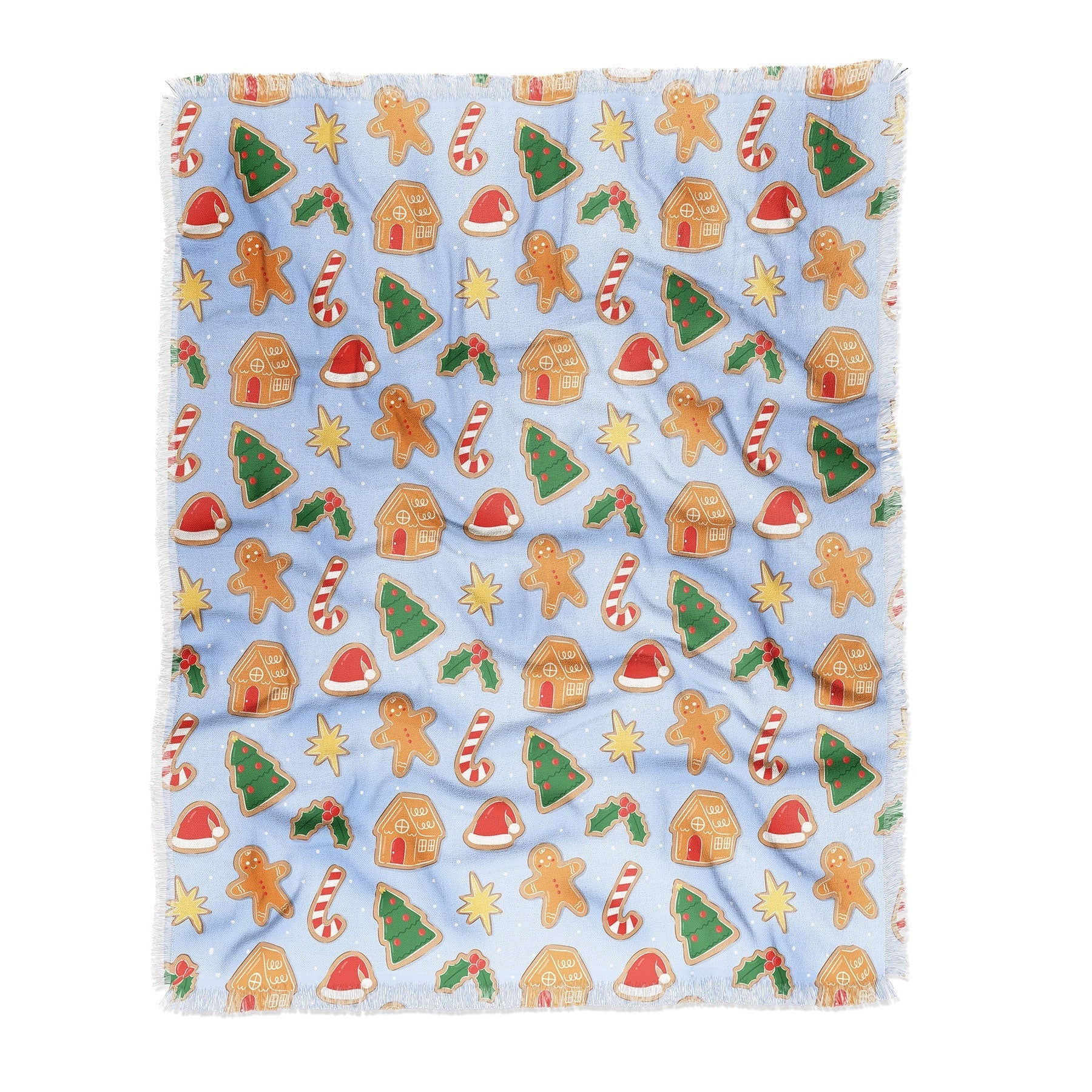 Love_Ryming Christmas Cookies Throw Blanket