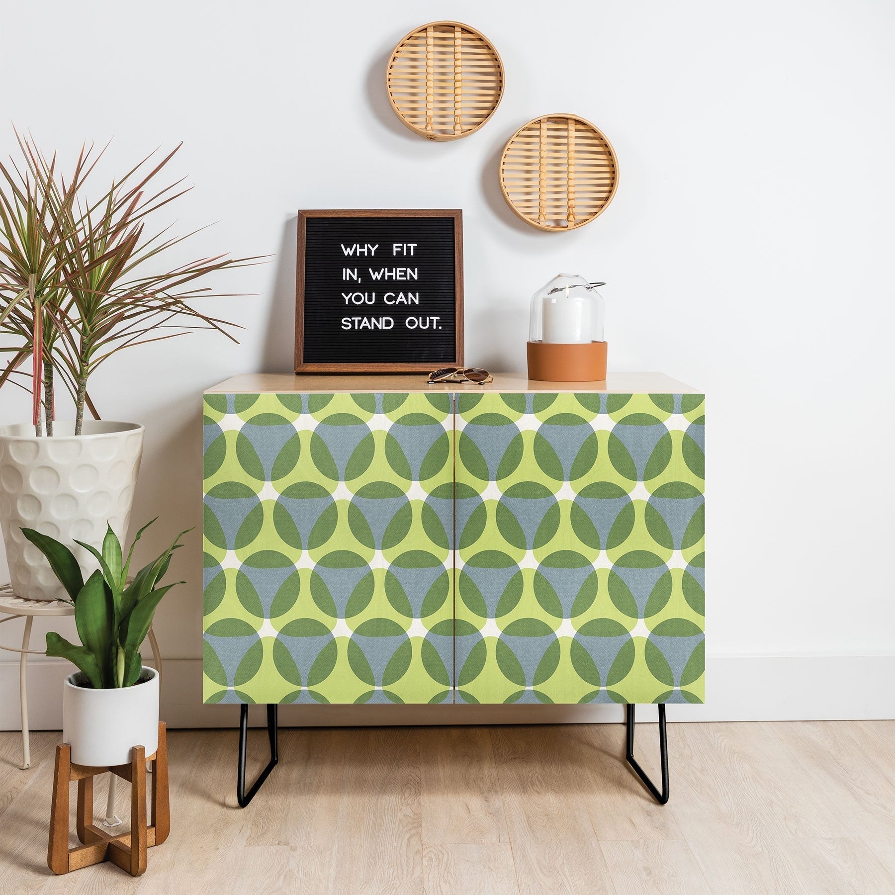 Marta Barragan Camarasa Stylish Retro Circle Credenza