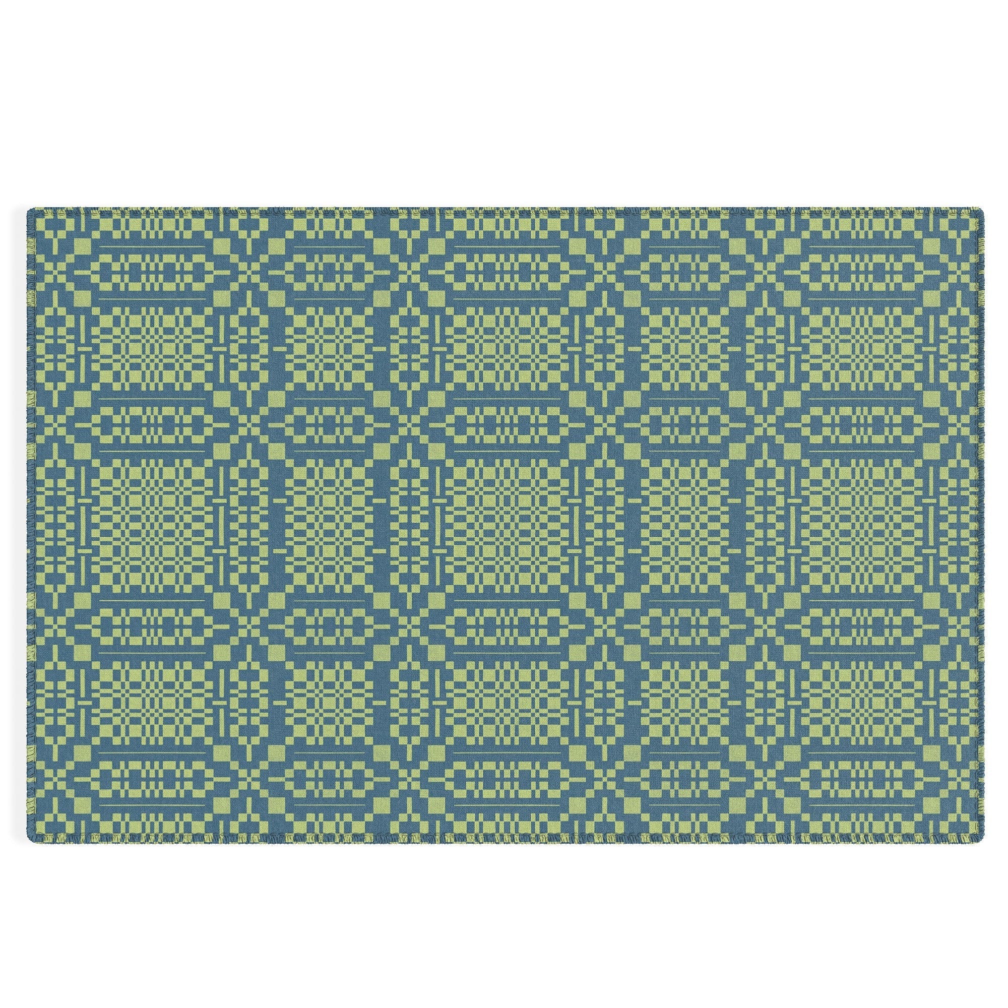 Marta Barragan Camarasa Nostalgic Grid Design Outdoor Rug