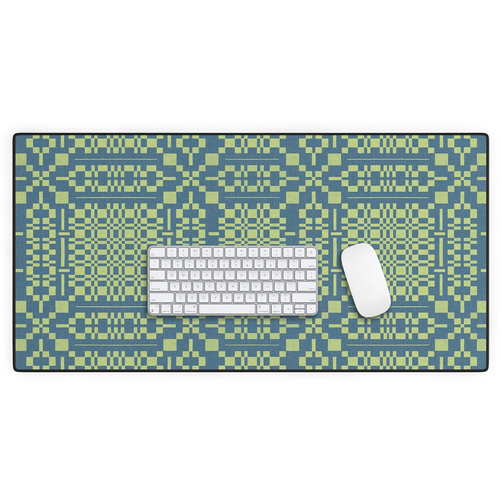 Marta Barragan Camarasa Nostalgic Grid Design Desk Mat