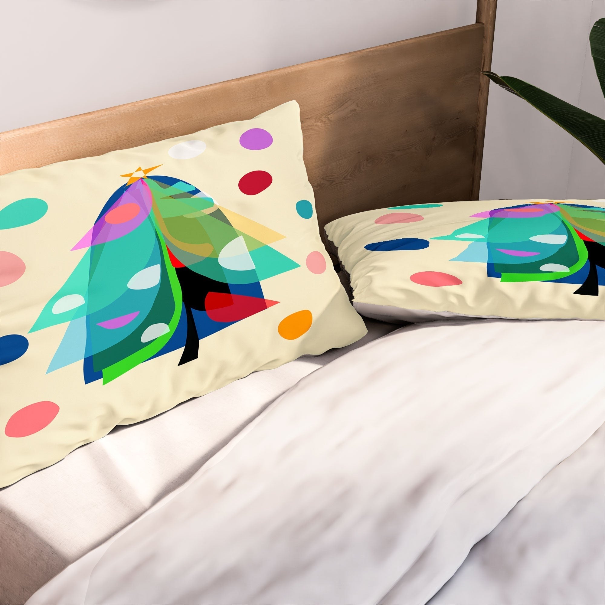 Mirimo Decorated Tree Pillow Shams
