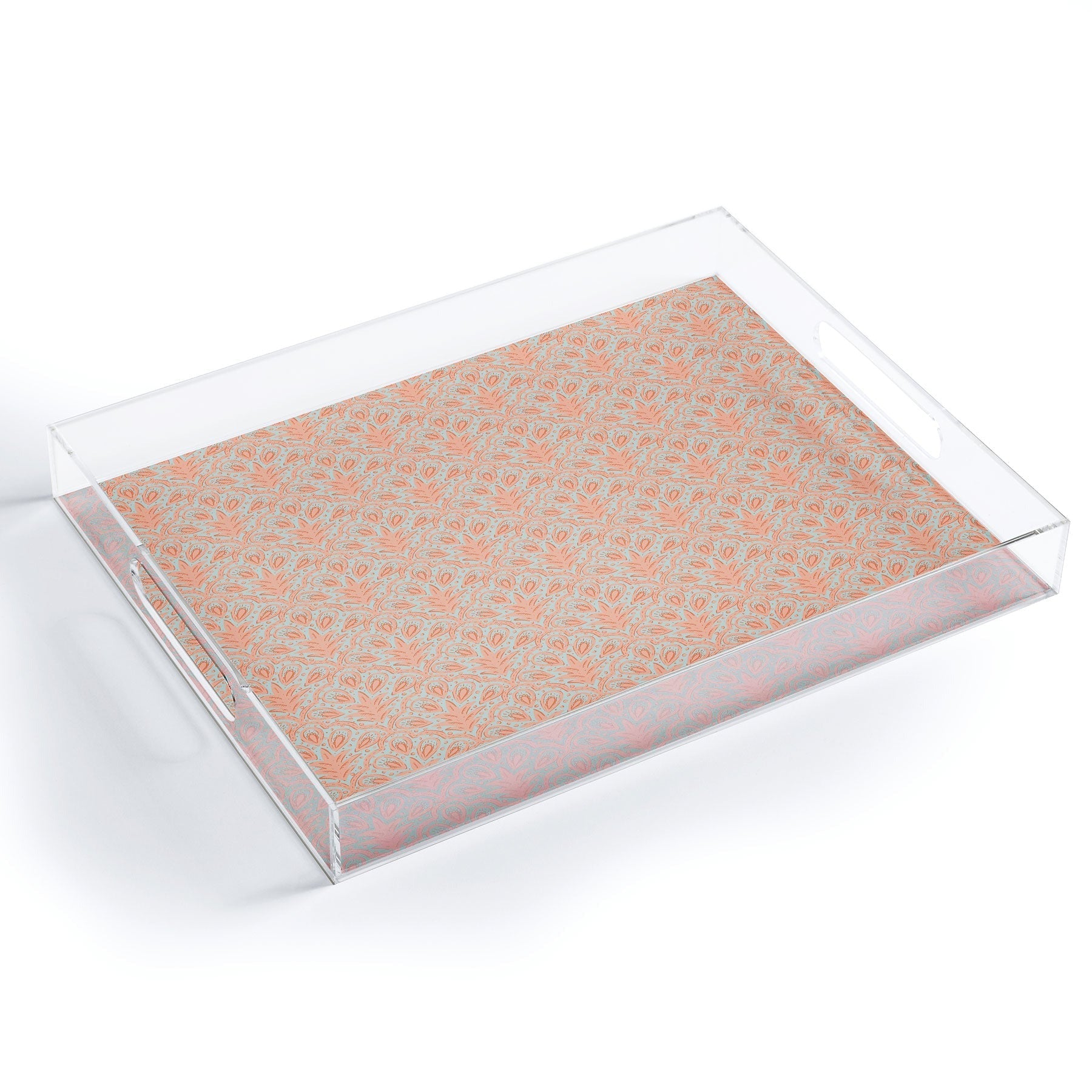 CoastL Studio Palm Scallop Acrylic Tray