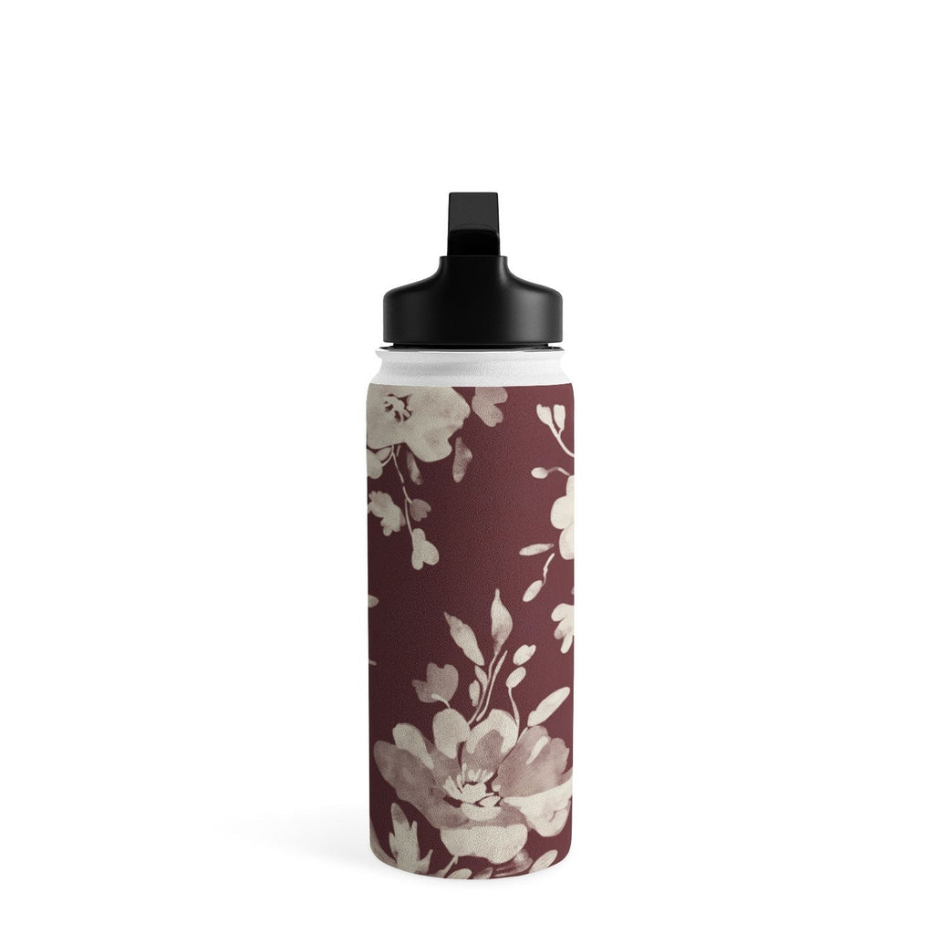 Marta Barragan Camarasa Antique Petal Romance Water Bottle