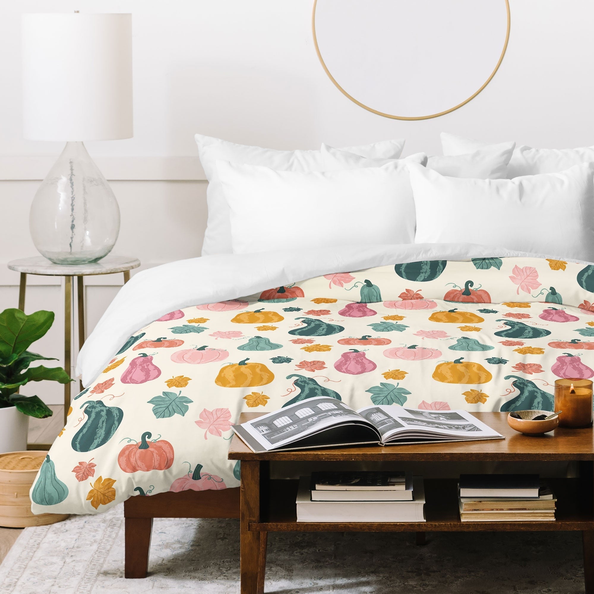 Design by Spark Gourdgeous Autumn Duvet Cover