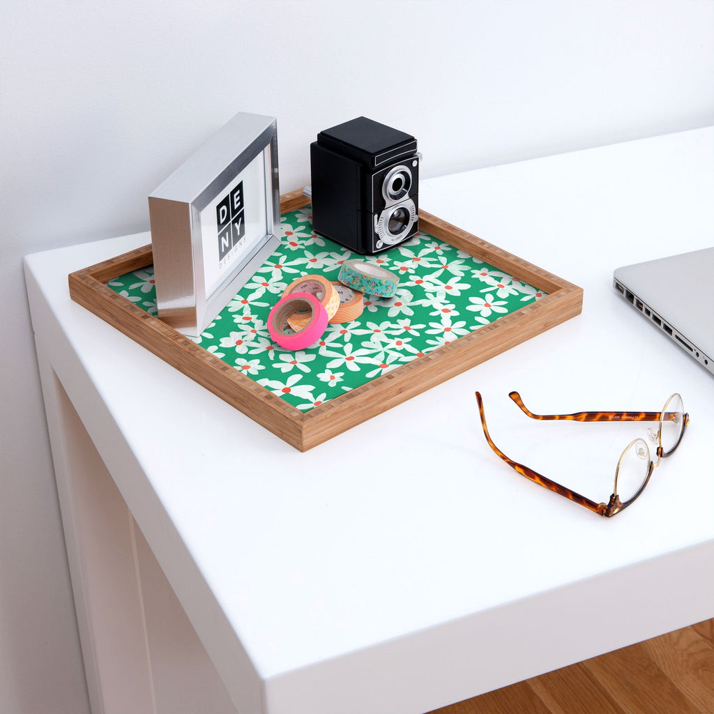 Garima Dhawan wildflowers 15 Square Tray