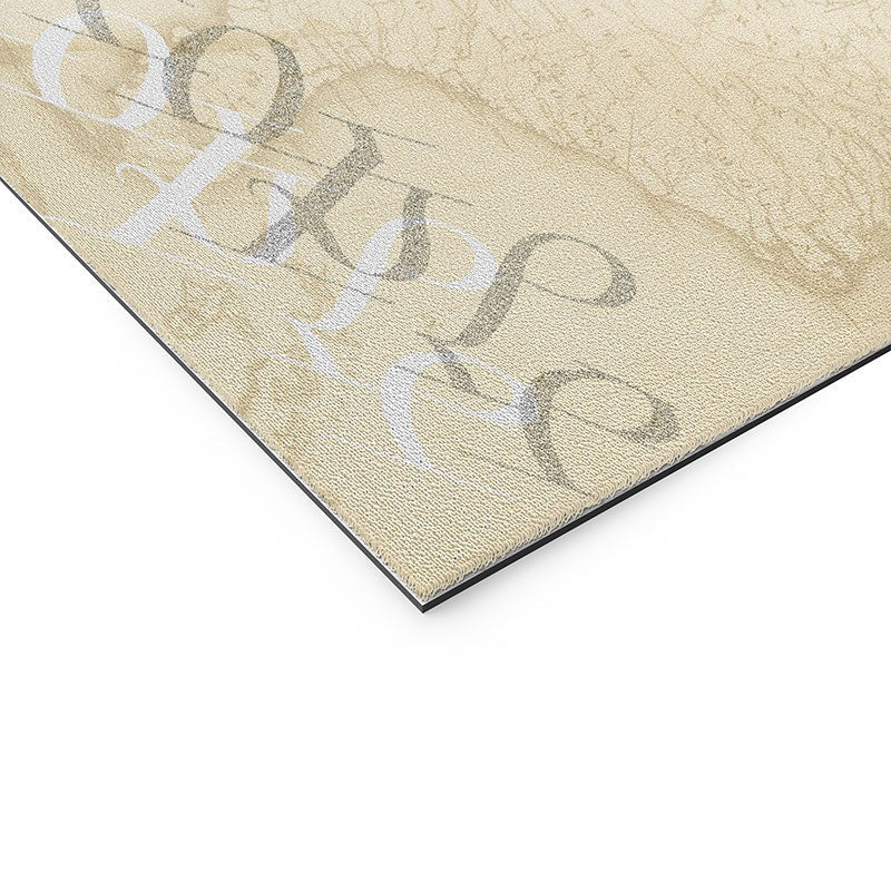 DENY Designs Liberty and Justice Woman Welcome Mat