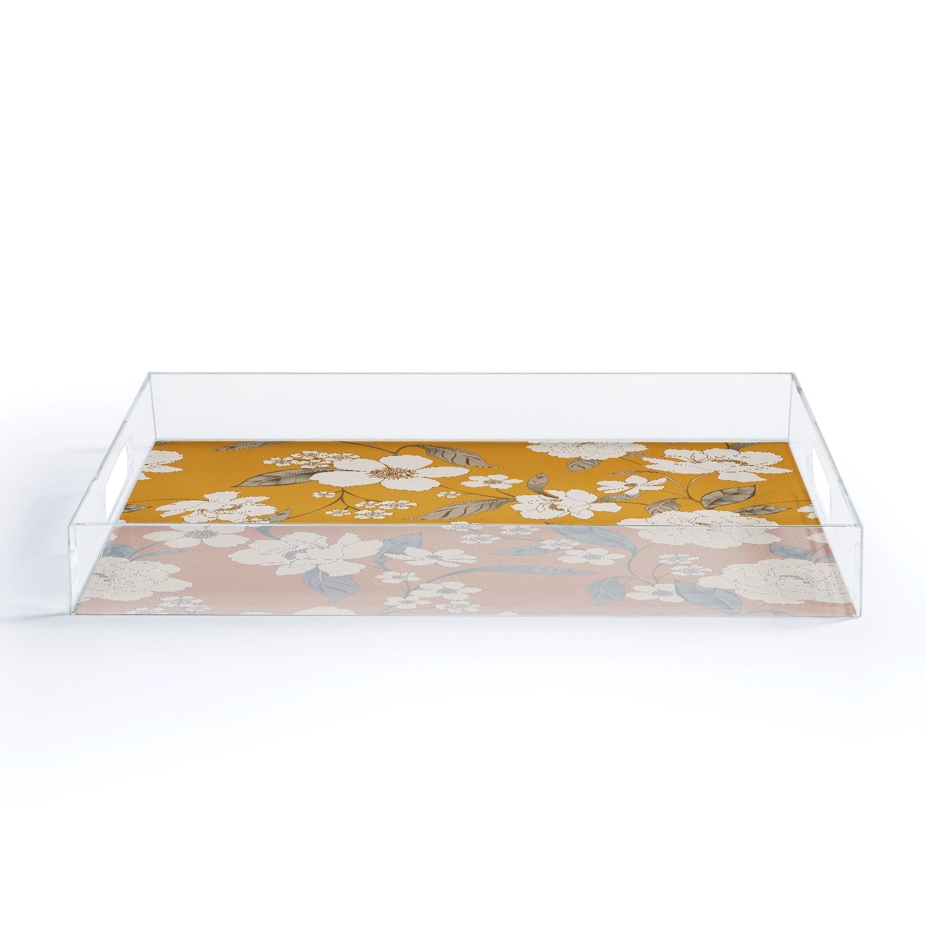 Gabriela Fuente Roberta Sunflower Acrylic Tray
