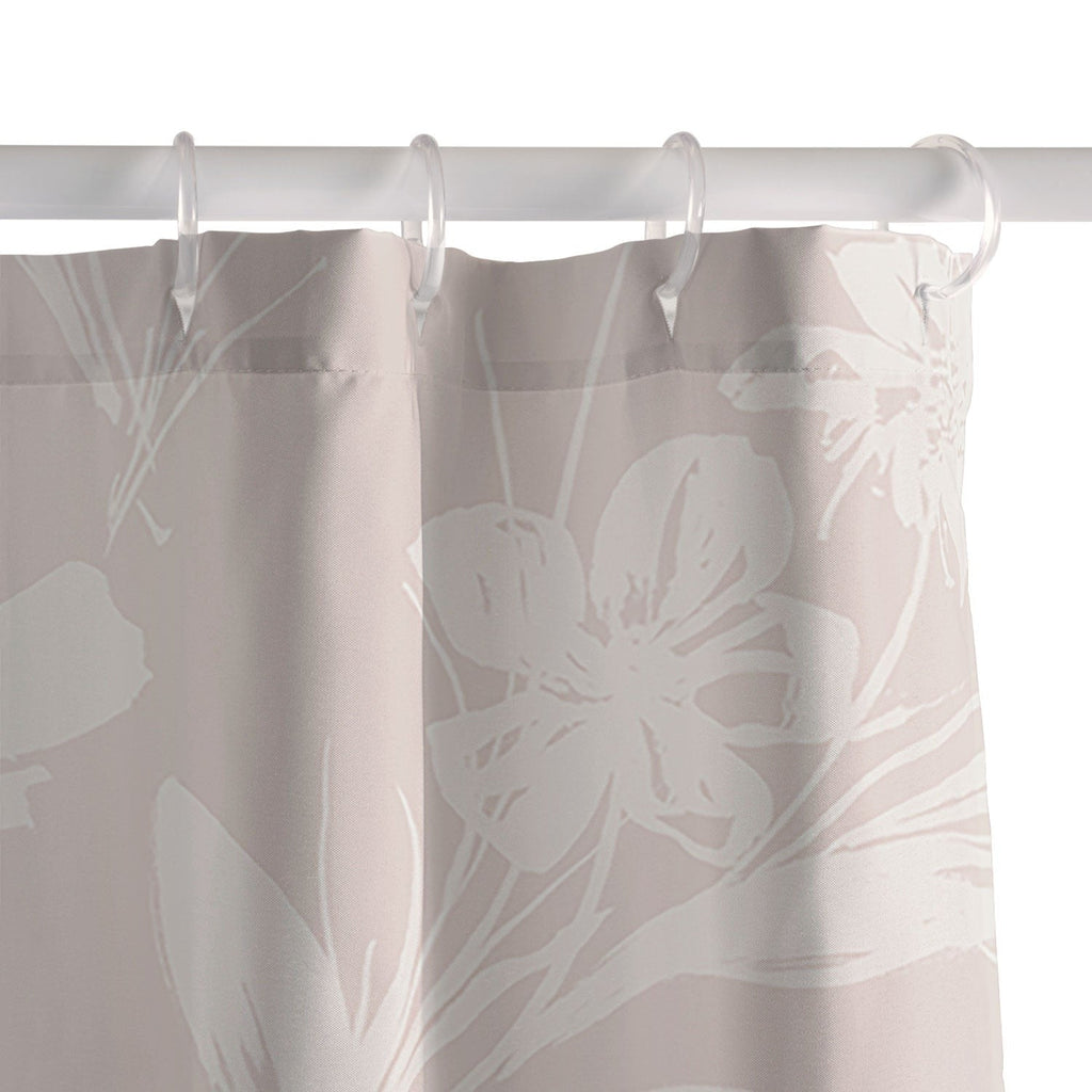 Gabriela Fuente Martine Neutral Shower Curtain