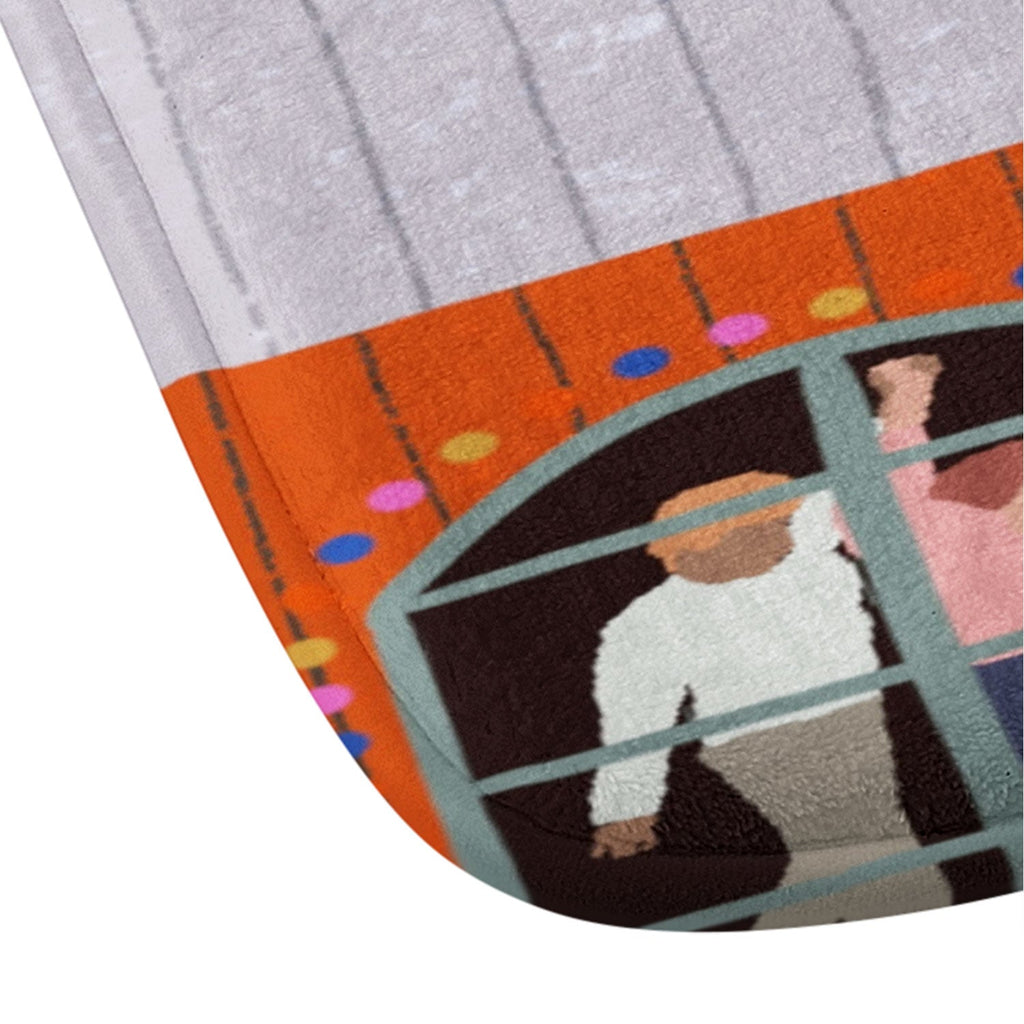 Ceyda Alasar We are ONE Merry Everything Memory Foam Bath Mat