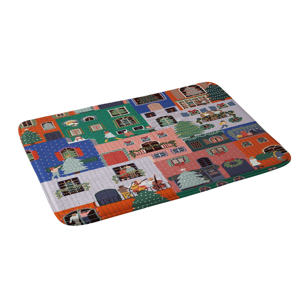 Ceyda Alasar We are ONE Merry Everything Memory Foam Bath Mat