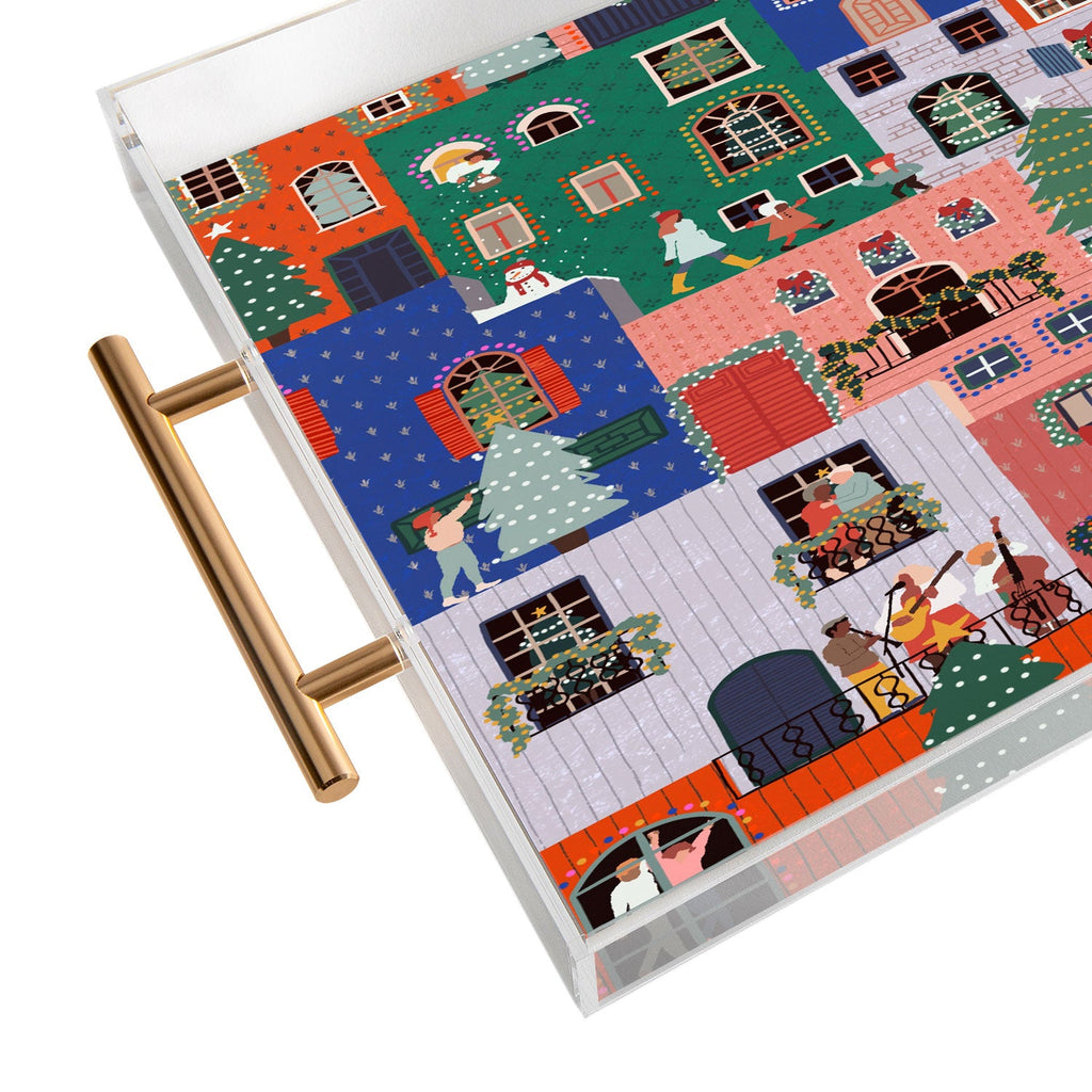 Ceyda Alasar We are ONE Merry Everything Acrylic Tray