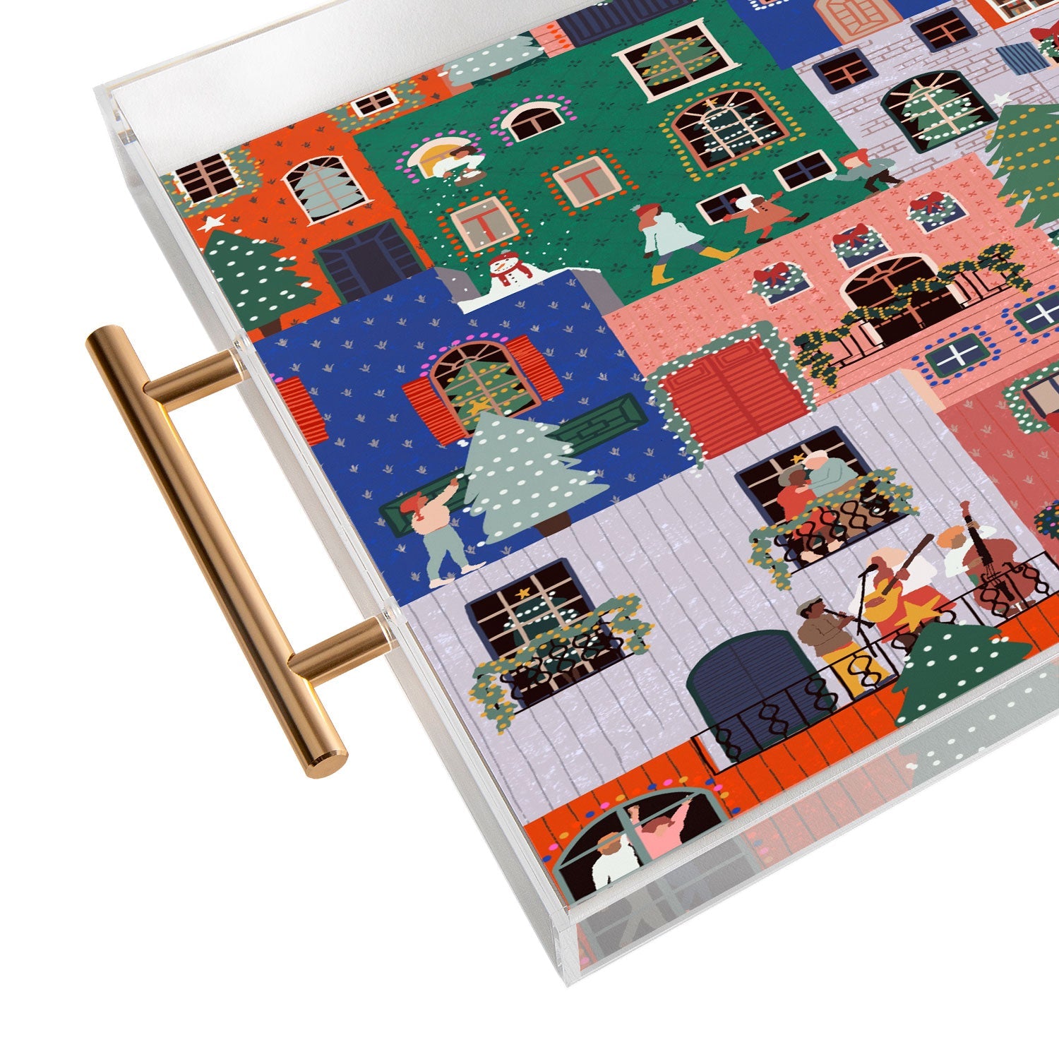Ceyda Alasar We are ONE Merry Everything Acrylic Tray