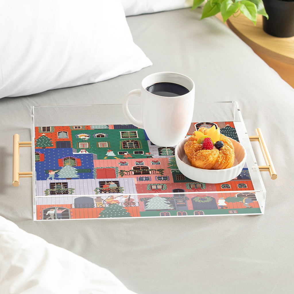 Ceyda Alasar We are ONE Merry Everything Acrylic Tray