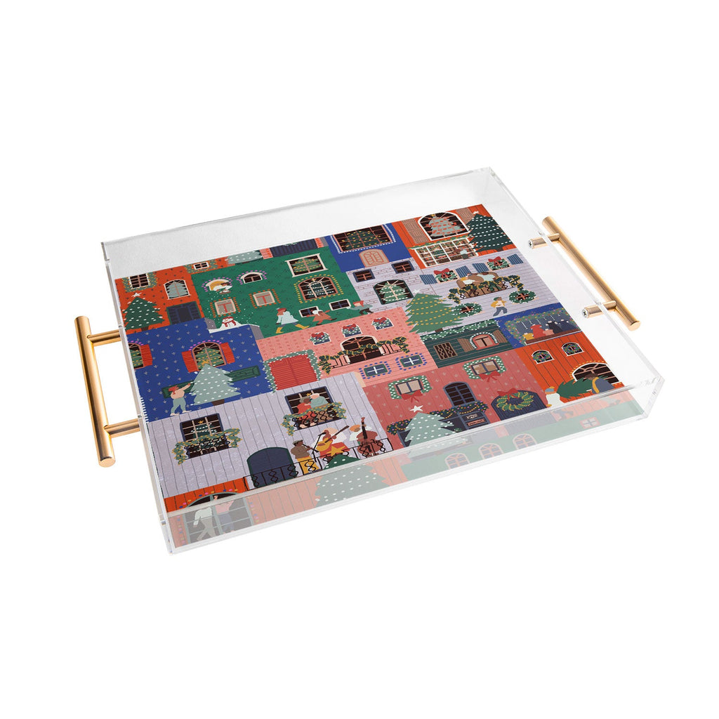 Ceyda Alasar We are ONE Merry Everything Acrylic Tray