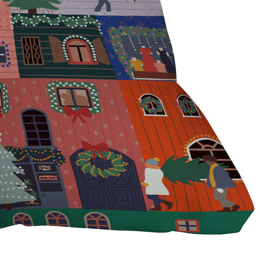 Ceyda Alasar We are ONE Merry Everything Throw Pillow