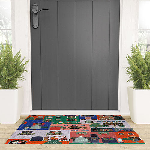 Ceyda Alasar We are ONE Merry Everything Welcome Mat